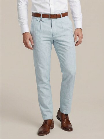 Suitable Regular Chino trousers 'Pico' in Blue: front