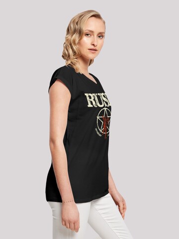 T-shirt 'Rush Rock Band American Tour 1977' F4NT4STIC en noir