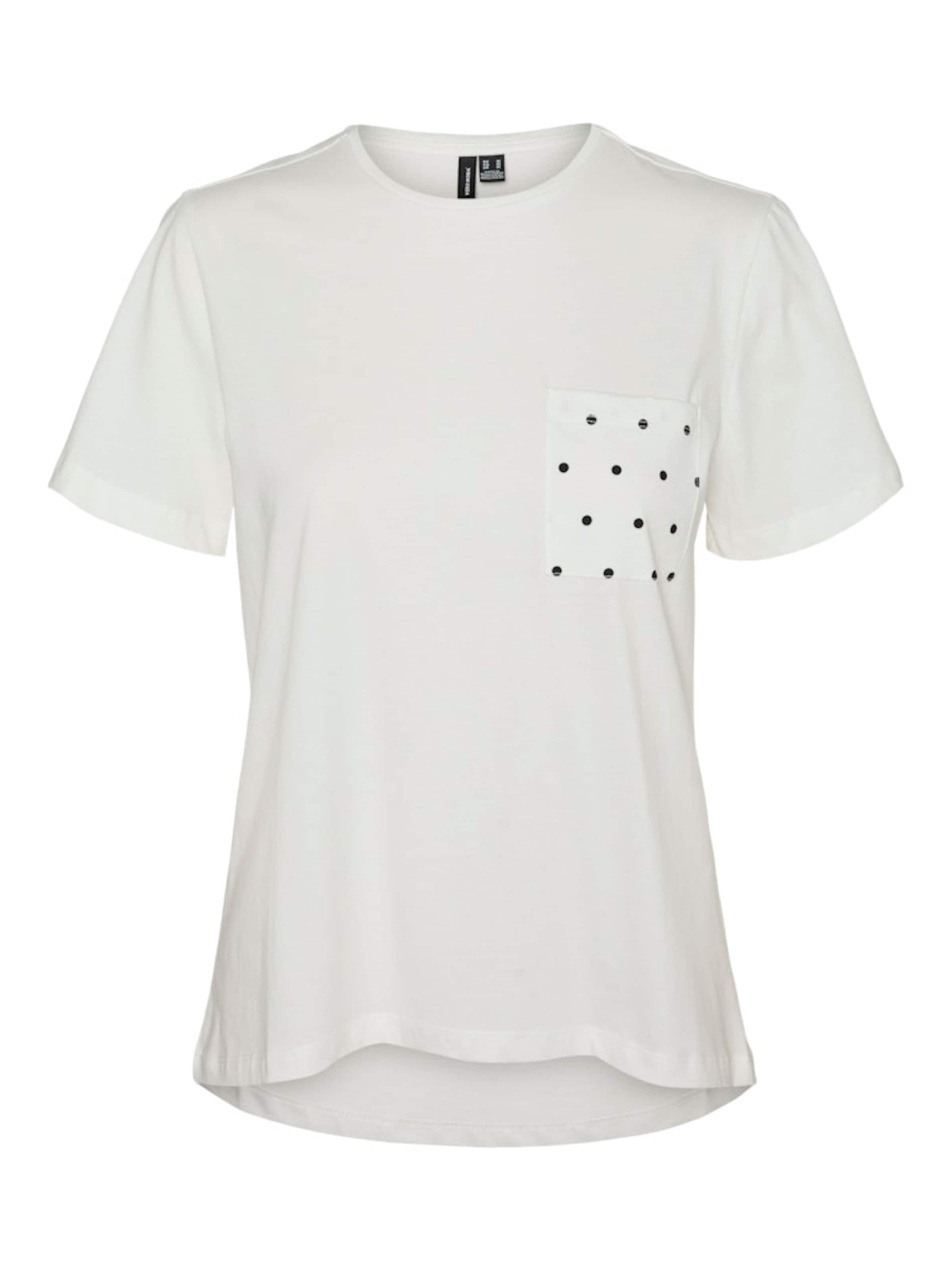 T-shirt 'VMKAIA' VERO MODA en blanc : devant