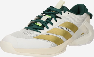 ADIDAS PERFORMANCE Sportschuh 'Adizero Ubersonic 5' in gold / dunkelgrün / weiß, Produktansicht