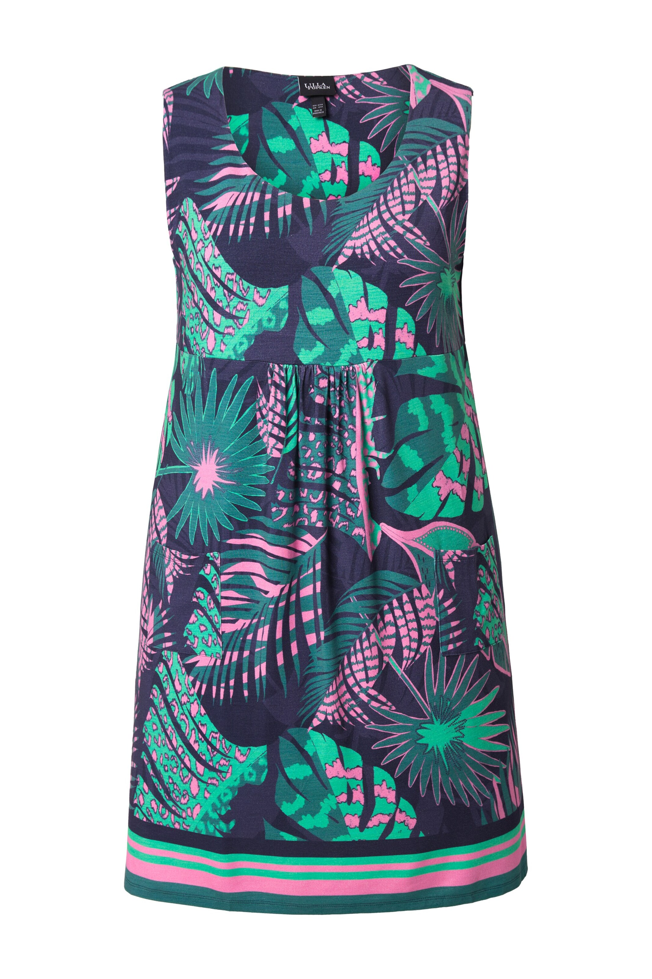 Ulla Popken Kleid in Grün: Vorderseite