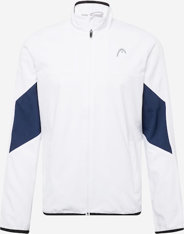 HEAD Športna jakna 'CLUB 22' | bela barva: sprednja stran