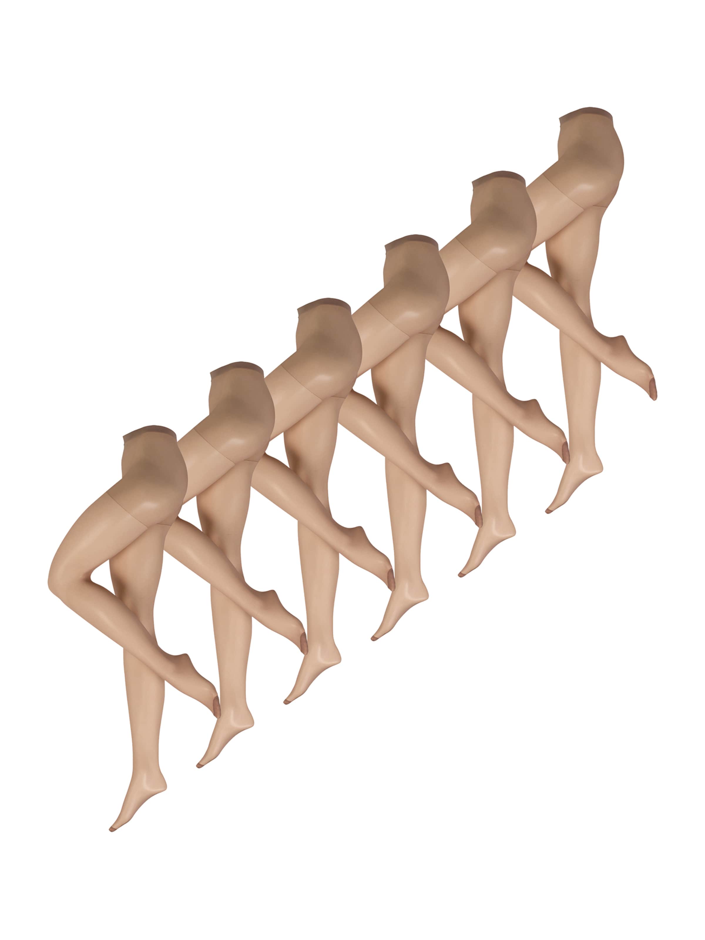 Nur Die Fine tights in Beige: front