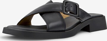 CAMPER Mules ' Dana ' in Black: front