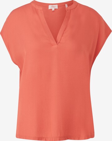 s.Oliver - Blusa em laranja: frente