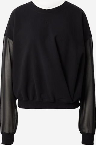 Bluză de molton de la 10Days pe negru: față