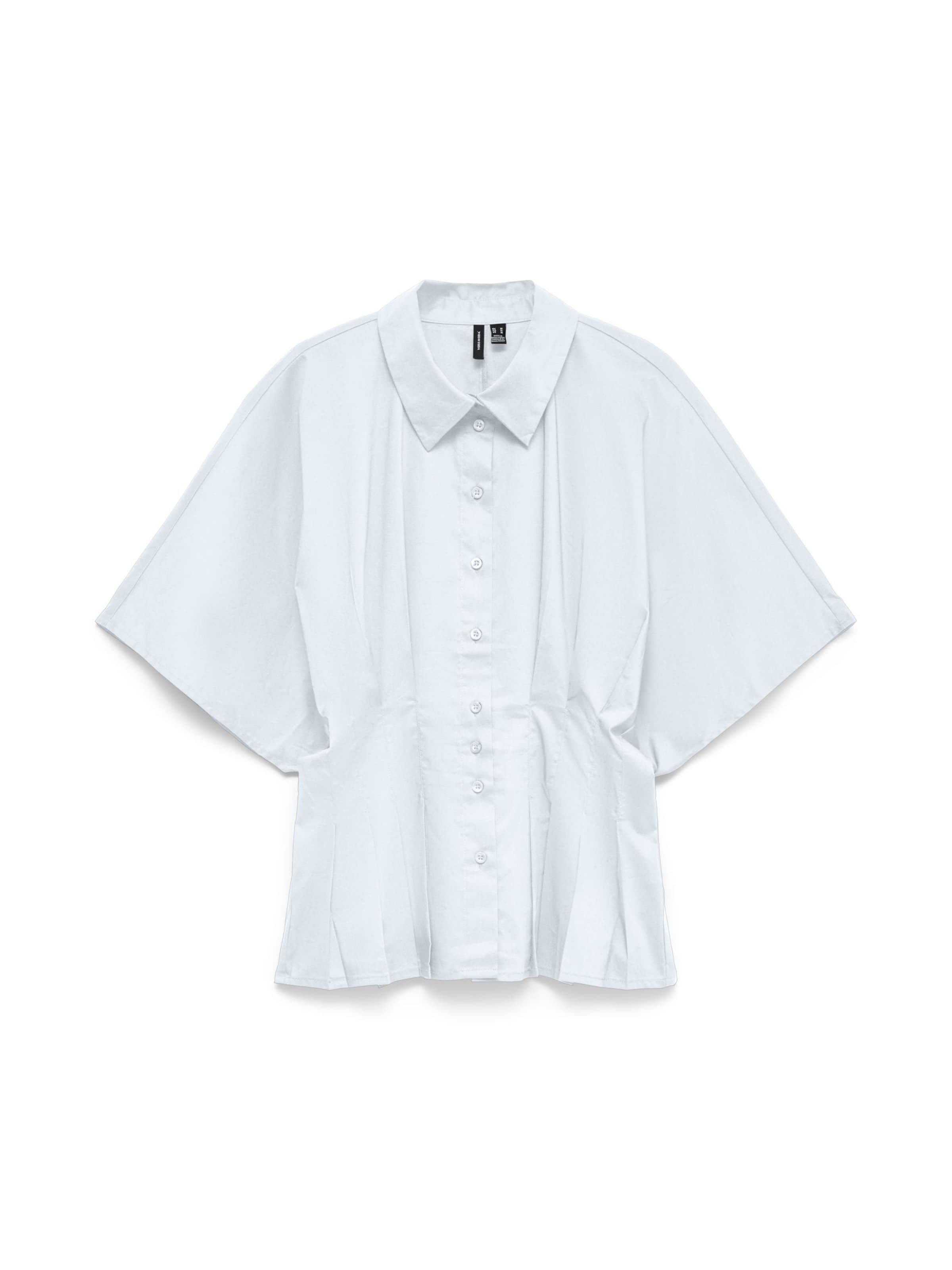 VERO MODA - Blusa 'VMMEGAN' en blanco: frente