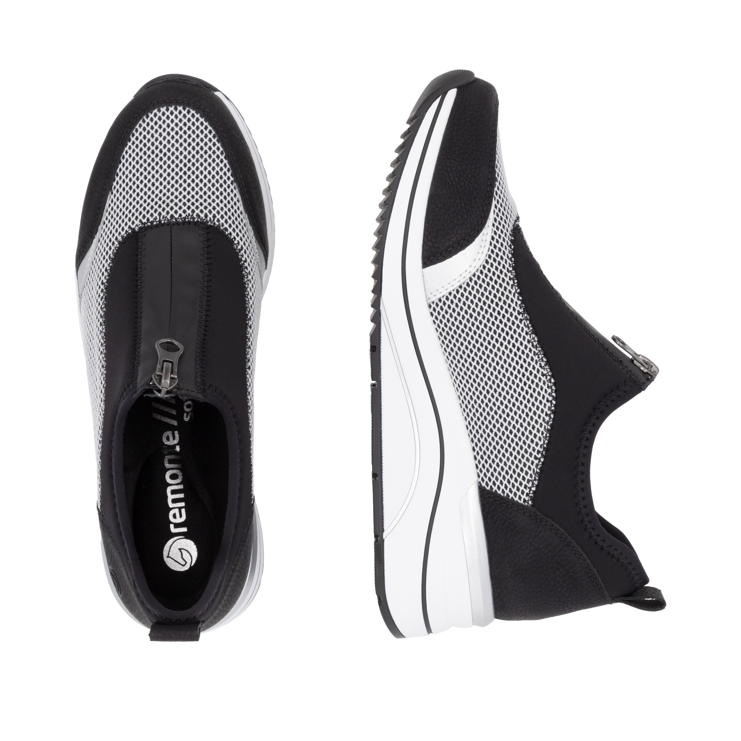 REMONTE Slip-Ons in Black
