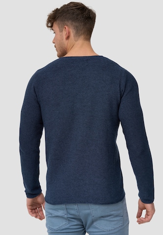 INDICODE JEANS Sweater 'Loakim' in Blue