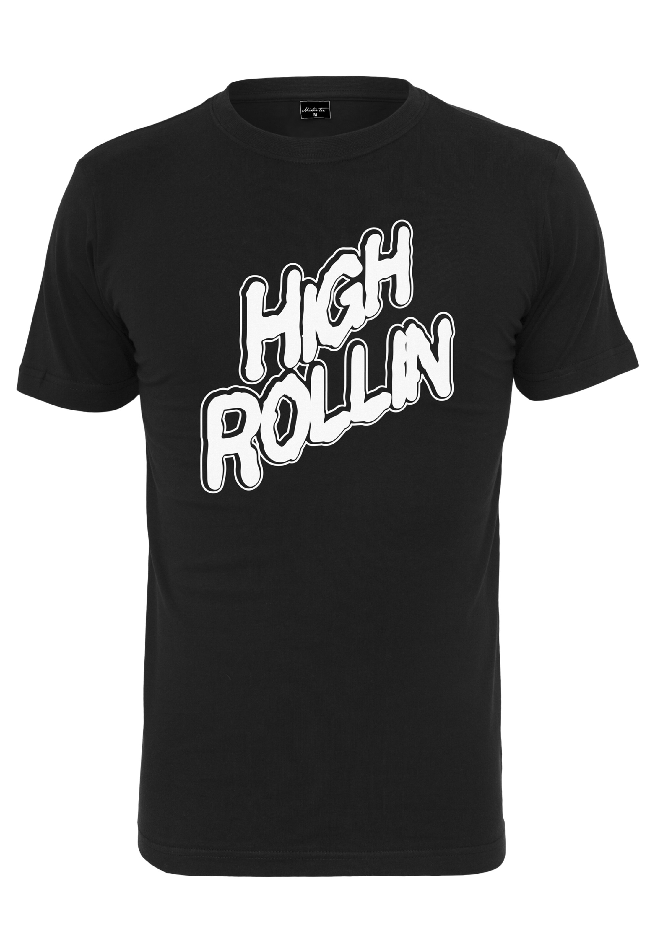 MT Men Shirt 'High Rollin' in Zwart: voorkant