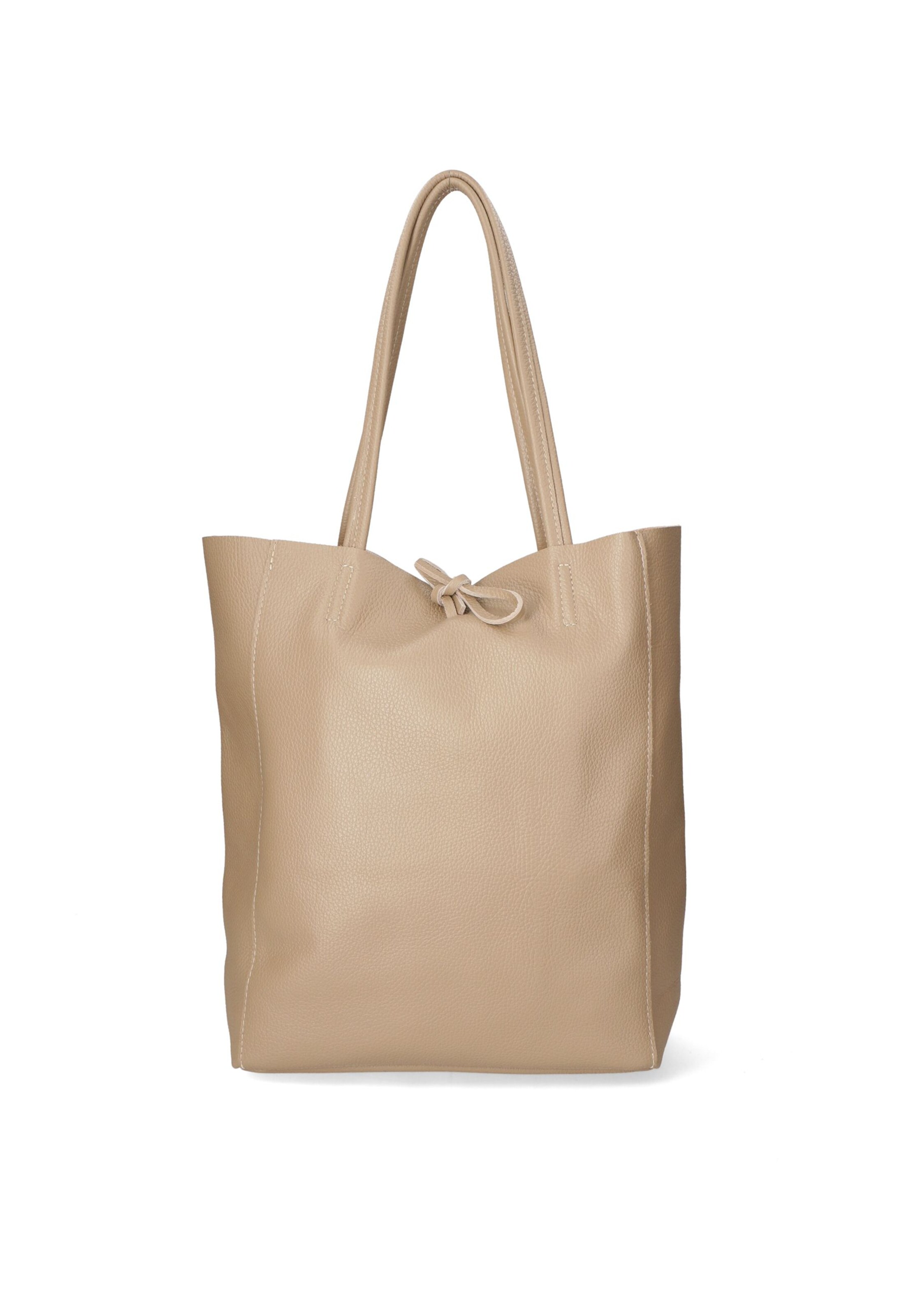 CHICCA BORSE Shopper in Beige: voorkant