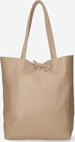 CHICCA BORSE Shopper in Beige: voorkant