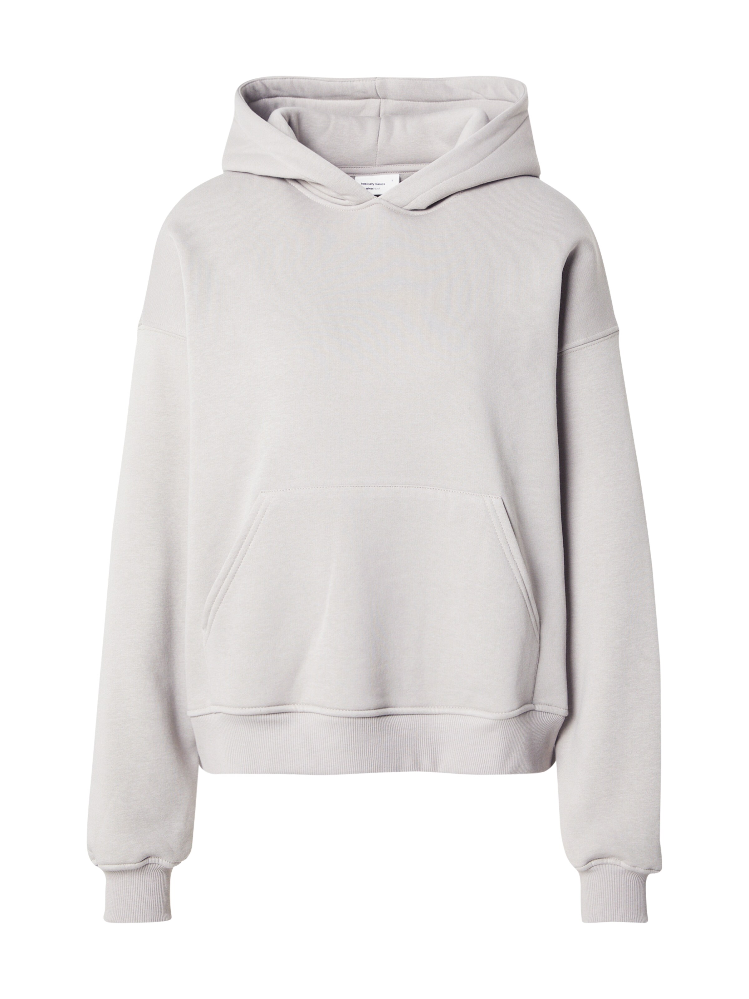 Gina Tricot Sweatshirt in Grey: front