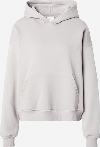 Sweat-shirt Gina Tricot en gris : devant
