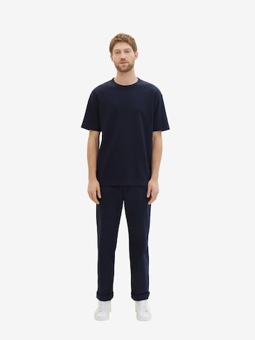 TOM TAILOR T-Shirt in Blau