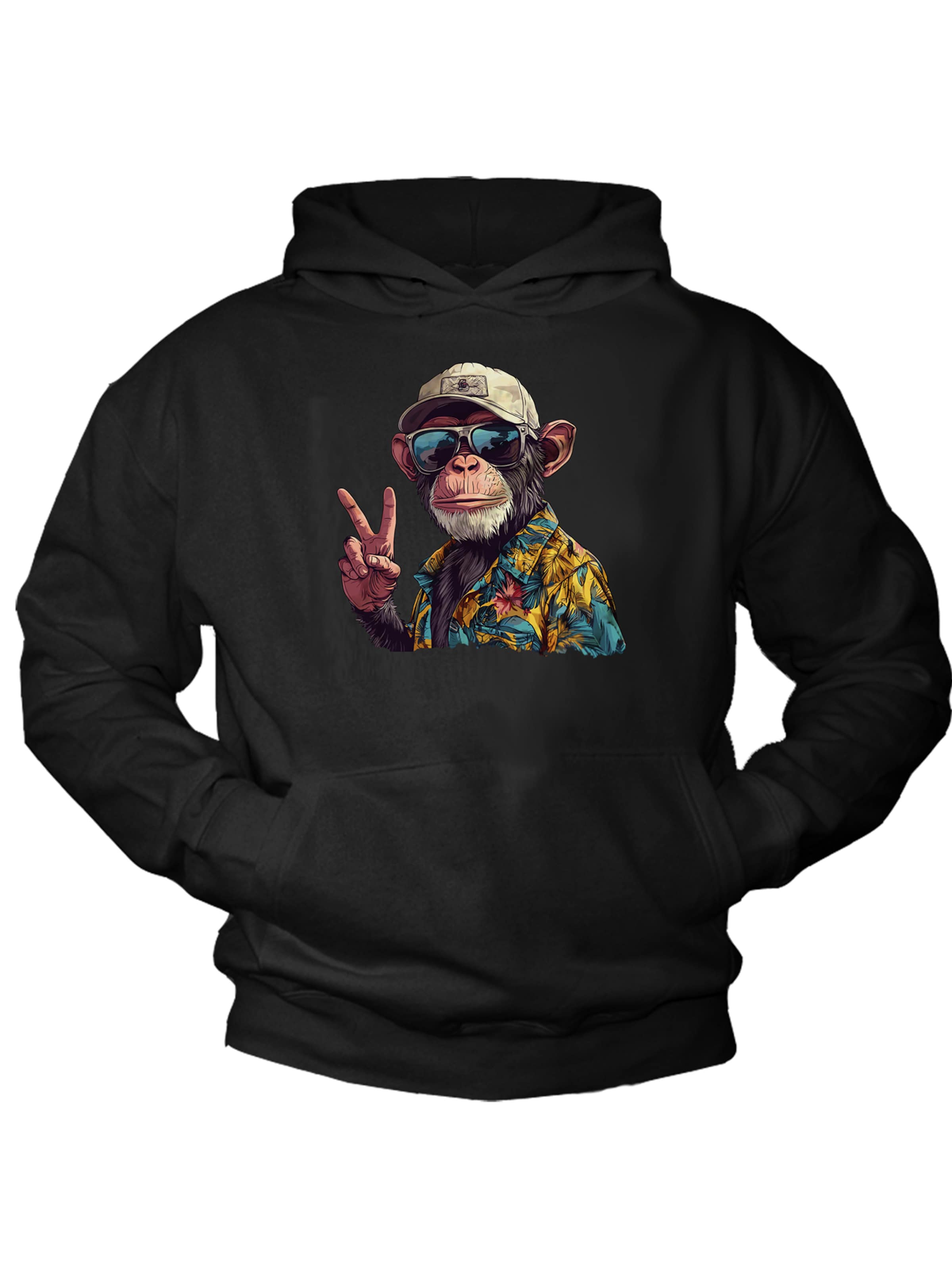 MAKAYA Sweatshirt in Black, Item view