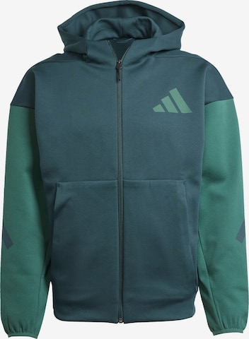 ADIDAS SPORTSWEAR Спортивная кофта 'Z.N.E.' в Зеленый: спереди