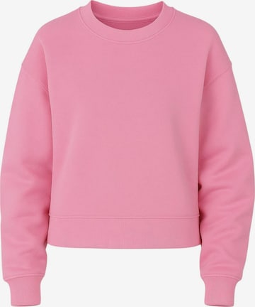 Pull-over oversize 'CozyEssential Sweater' fashionshowcase en rose : devant
