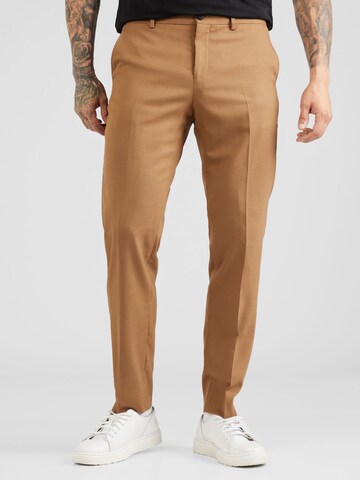 SELECTED HOMME Slimfit Jakkesæt 'NEIL' i beige