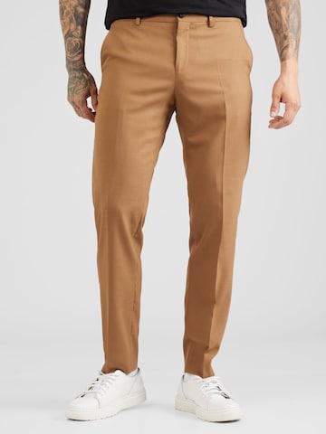 SELECTED HOMME Slimfit Kostym 'NEIL' i beige