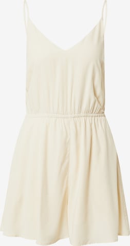 EDITED Jumpsuit 'Zola' in Beige: voorkant