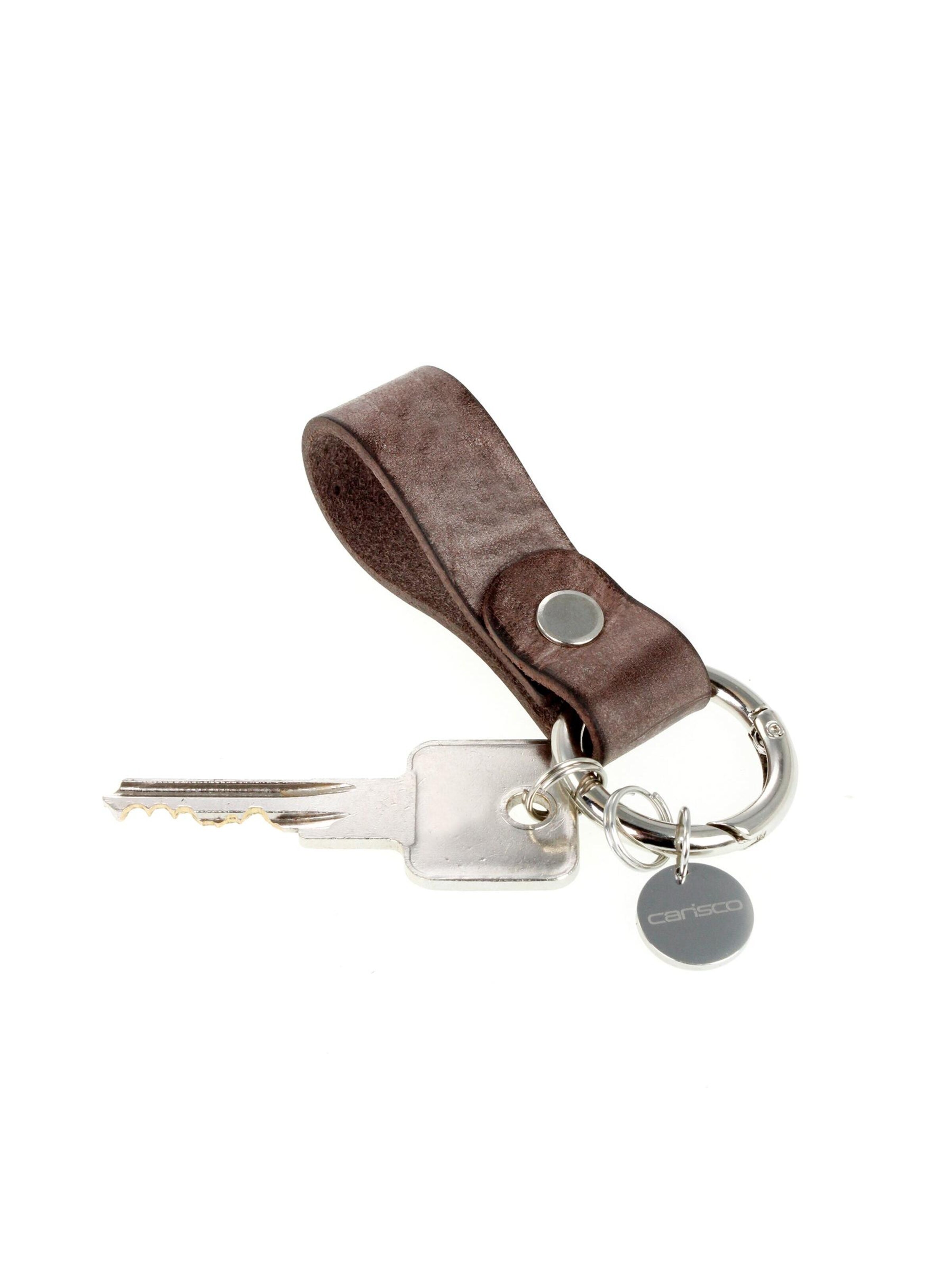 carisco Key Ring 'Gump Keyring' in Brown