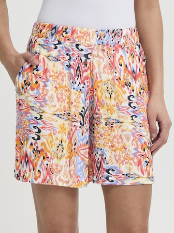 ICHI Regular Broek 'IHMarrakech' in Gemengde kleuren: voorkant