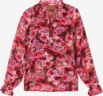 Usha Pusero värissä tummanvioletti / vaalea pinkki / karpalo / valkoinen, Tuotenäkymä