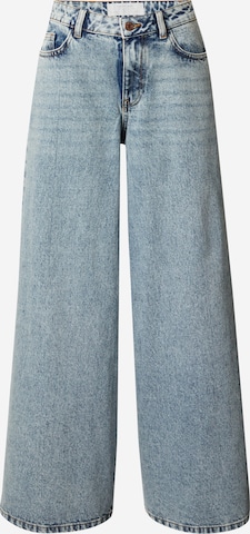 Noisy may Wide leg Jeans 'ROLINA' in Blauw: voorkant