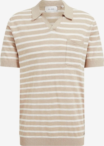 WE Fashion Poloshirt in Beige: predná strana