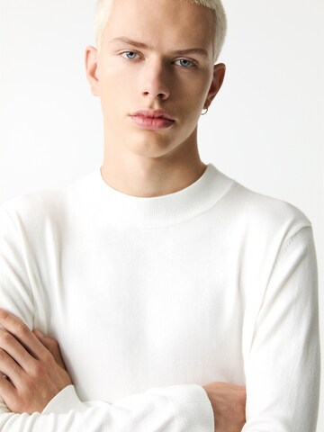 Pull&Bear Trui in Wit