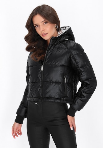 faina - Casaco de inverno em preto: frente