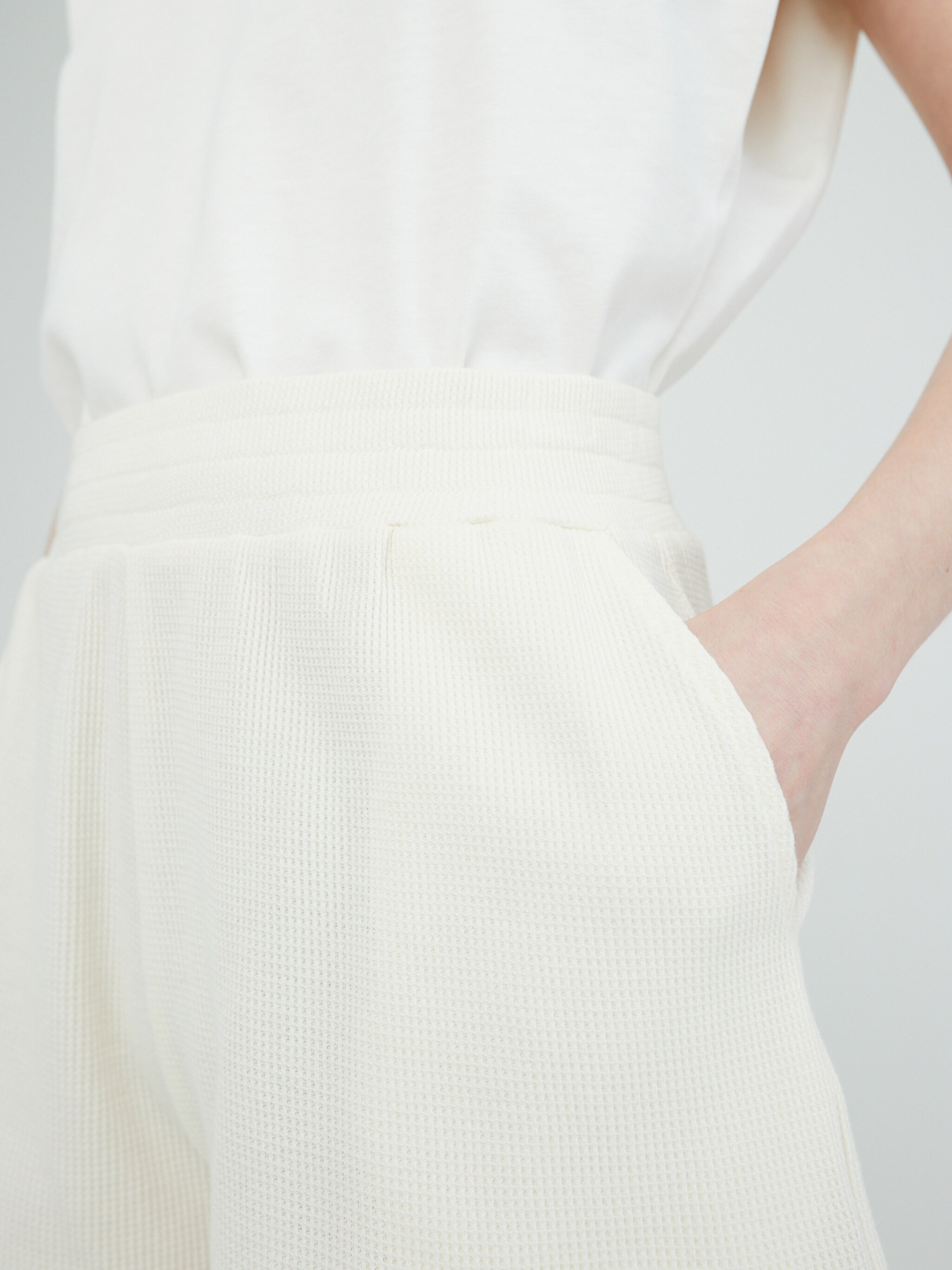 EDITED Produits Pantalon 'Luzie' blanc naturel