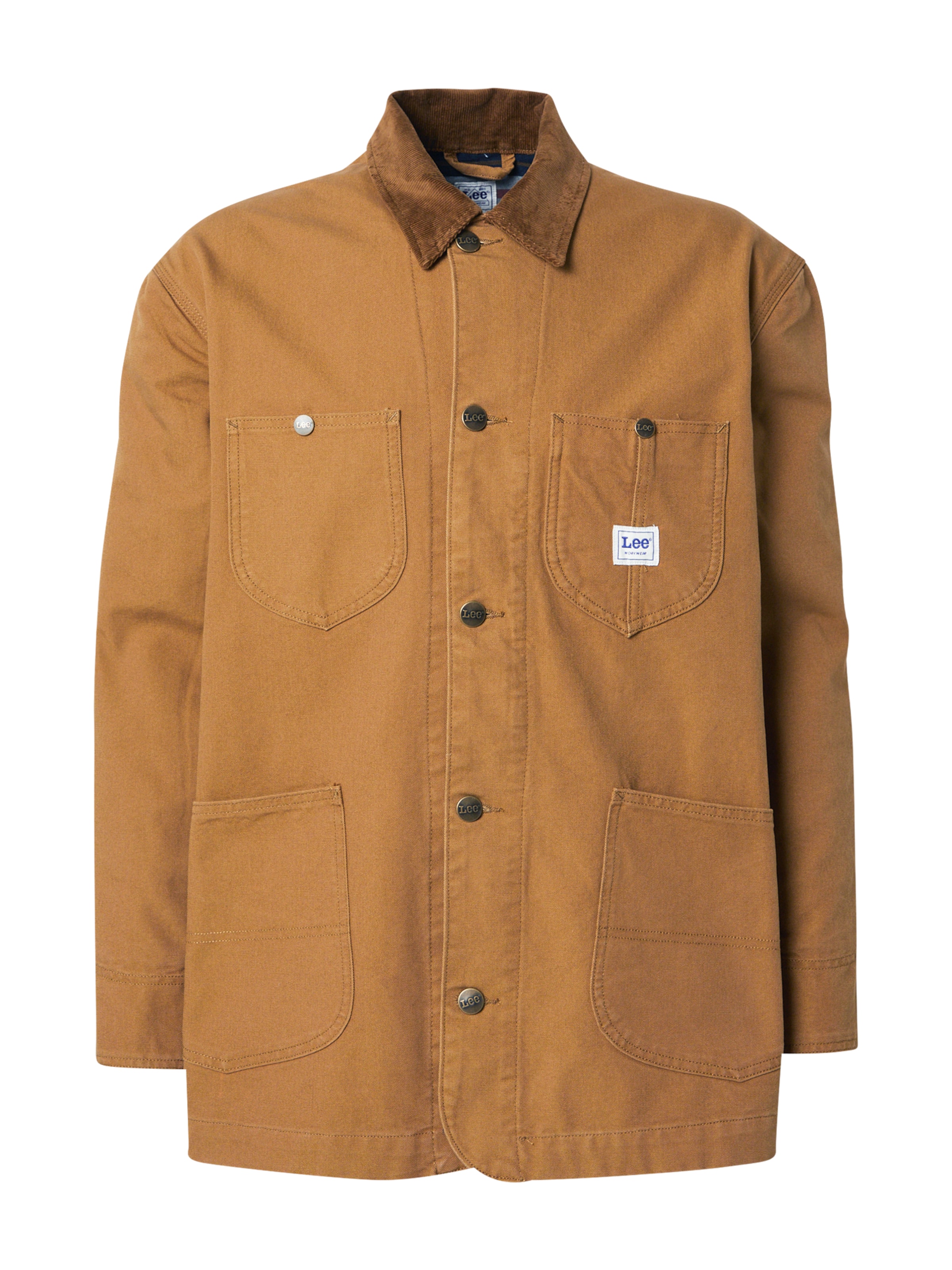 Lee Jacke in Braun: Vorderseite