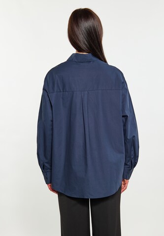 usha BLACK LABEL Bluse in Blau