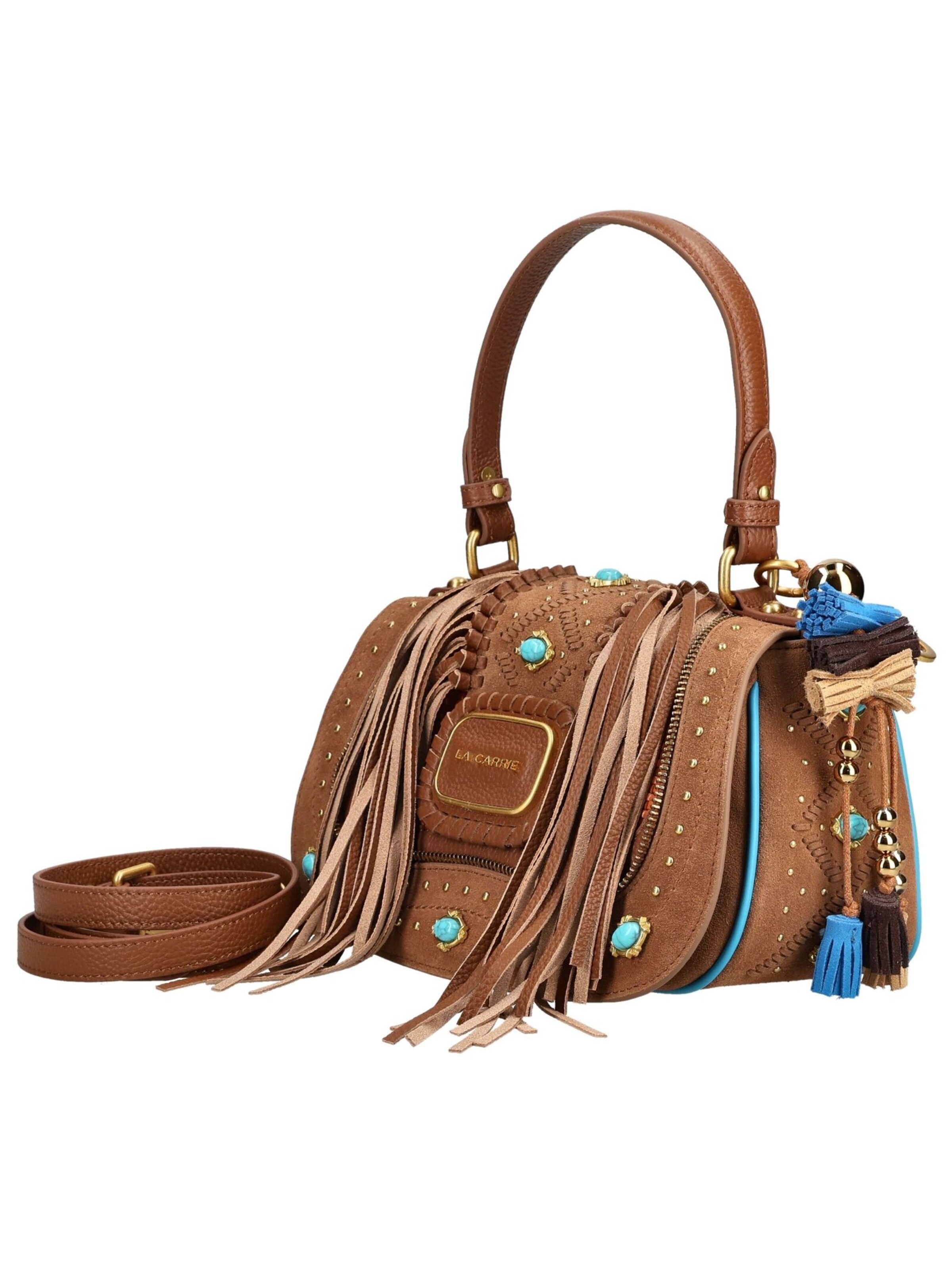 La Carrie Handbag in Brown