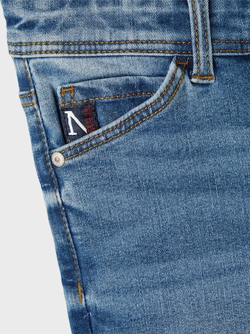 NAME IT Regular Jeans 'Theo' in Blauw
