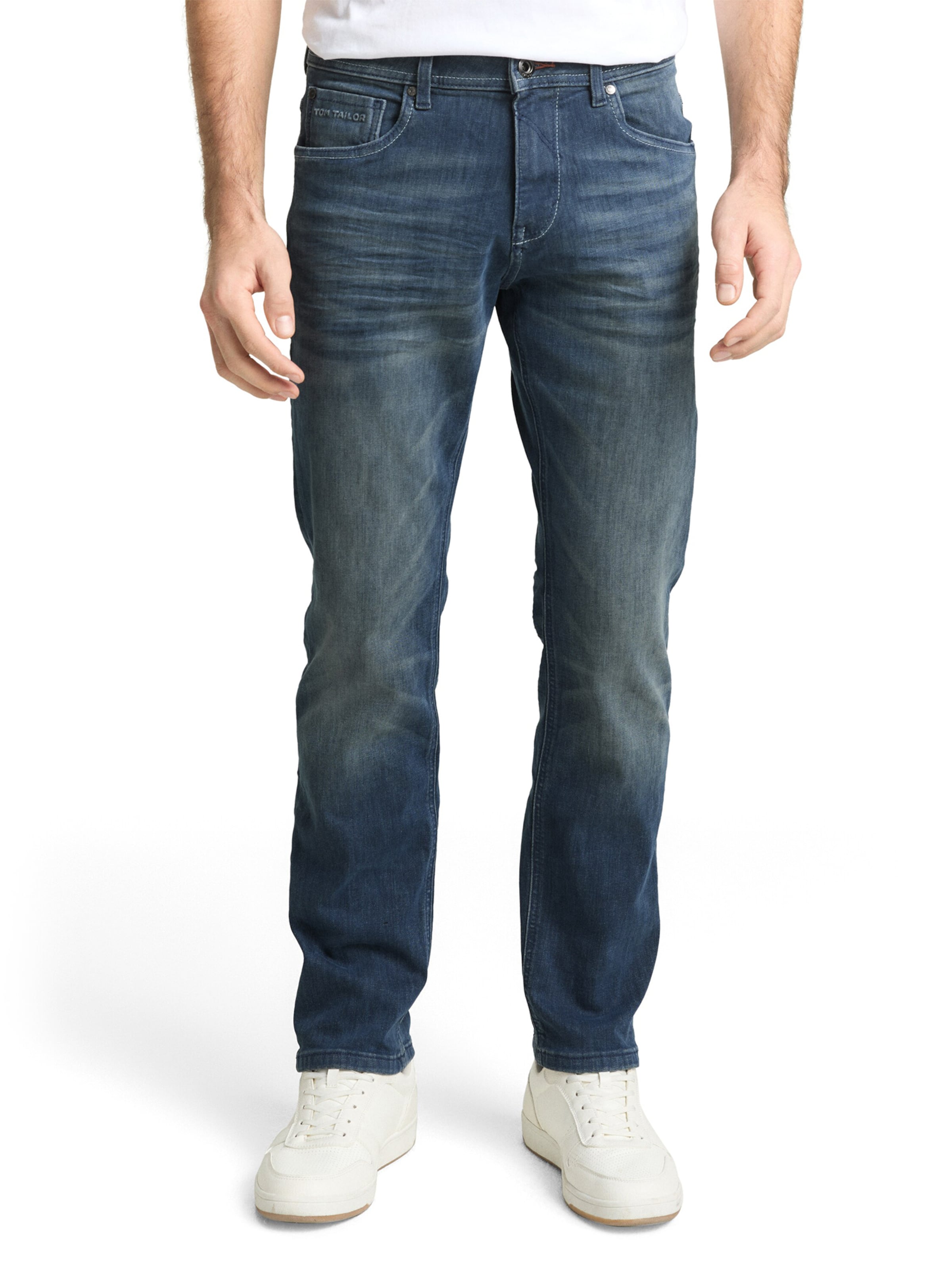 TOM TAILOR Regular Jeans 'Marvin' in Blauw: voorkant