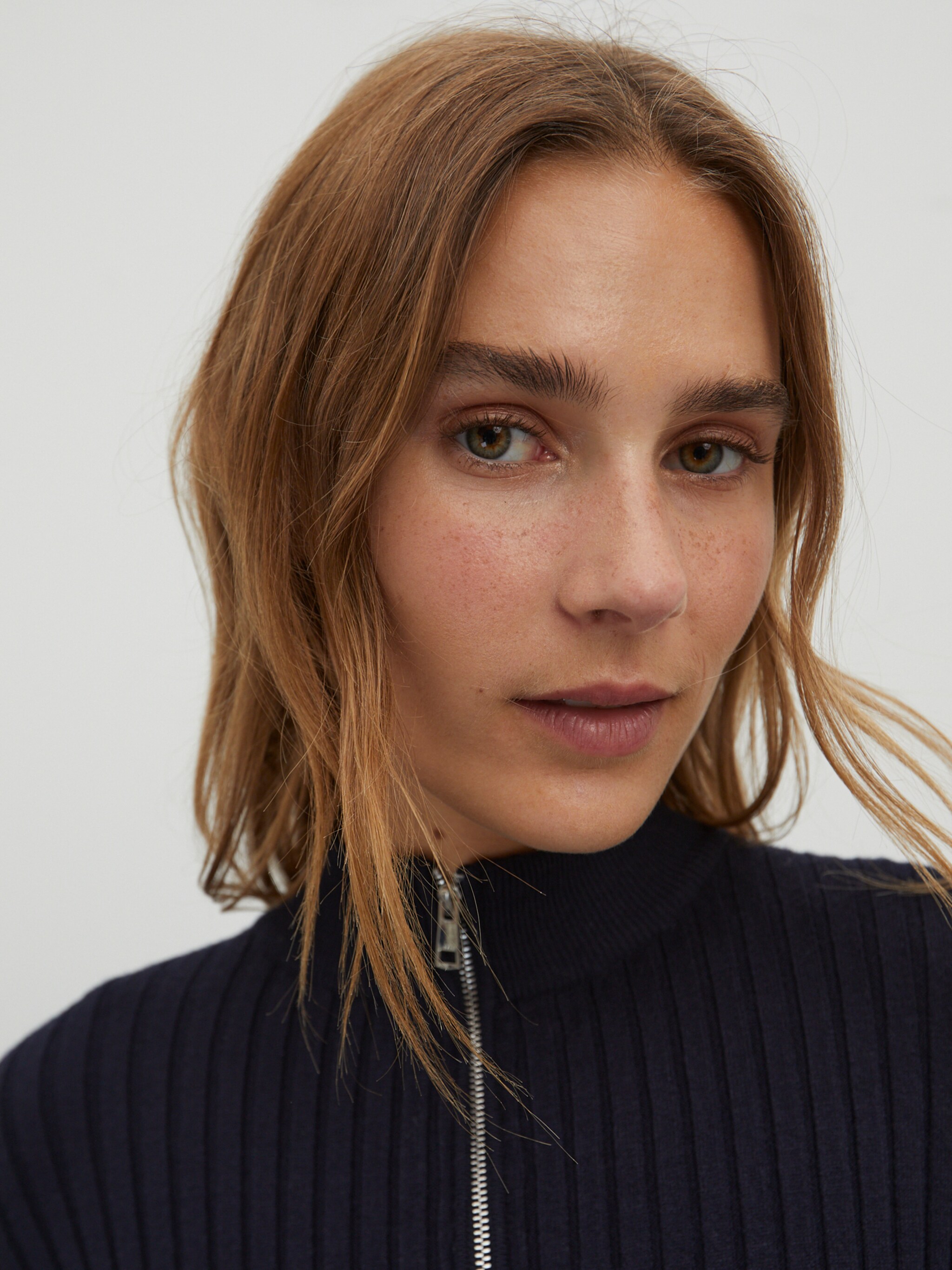 EDITED Produits Robe 'Karoline' bleu marine