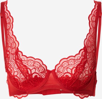 Balconnet Soutien-gorge Scandale éco-lingerie en rouge : devant