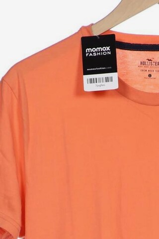 HOLLISTER T-Shirt L in Orange