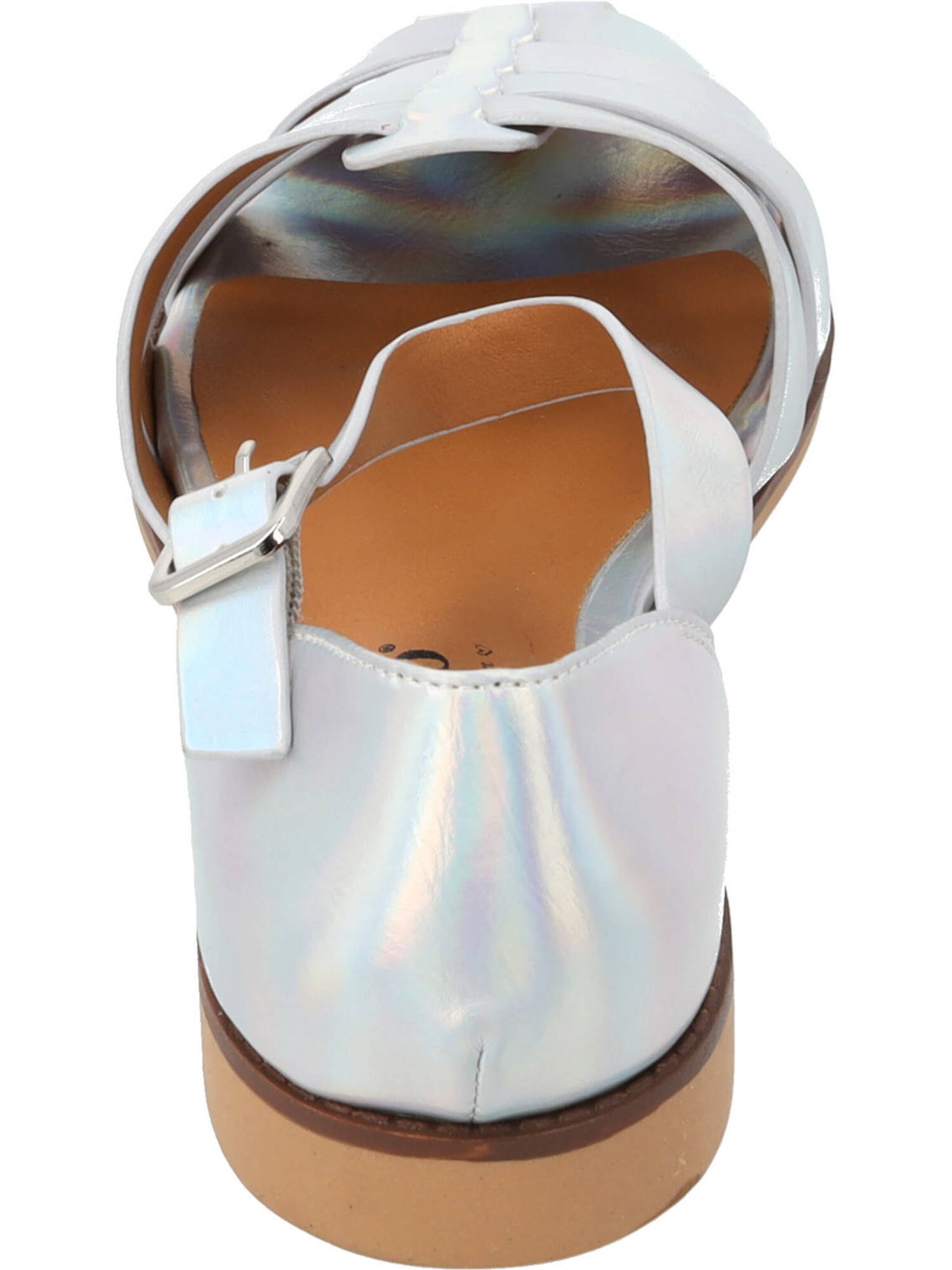 Palado by Sila Sahin Strap sandal 'Nigata' in Silver