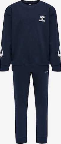 Hummel Trainingspak 'Venti' in Blauw: voorkant