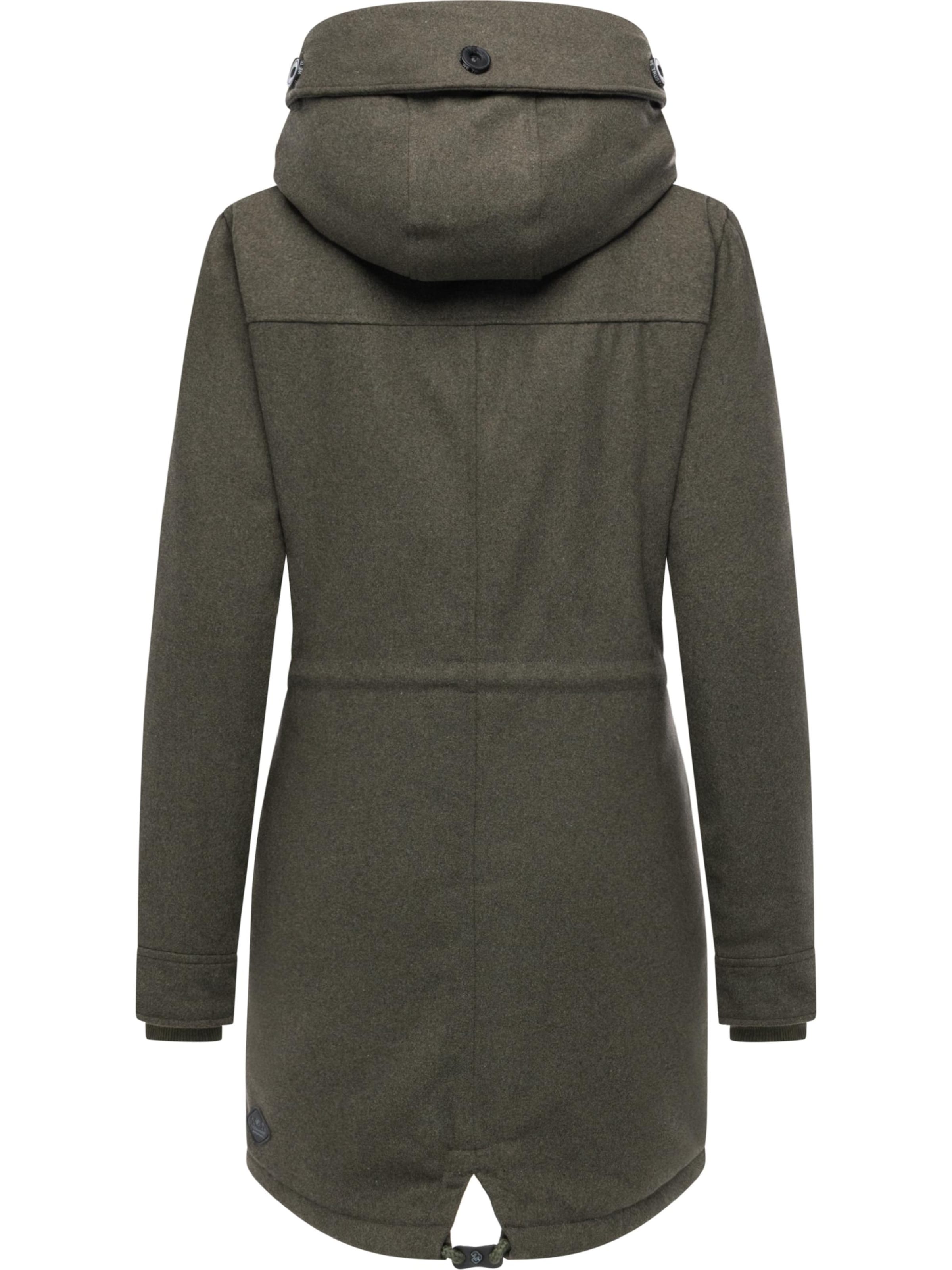 Ragwear Zimný kabát 'Ellba' - Zelená