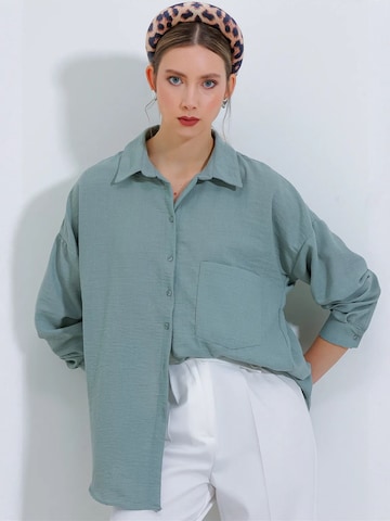 Bigdart - Camisa 'Hemden' em verde: frente