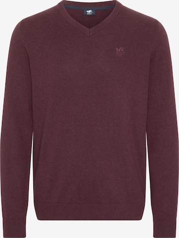 Polo Sylt Pullover in Rot: Vorderseite