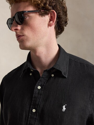 Polo Ralph Lauren Regular Fit Hemd in Schwarz