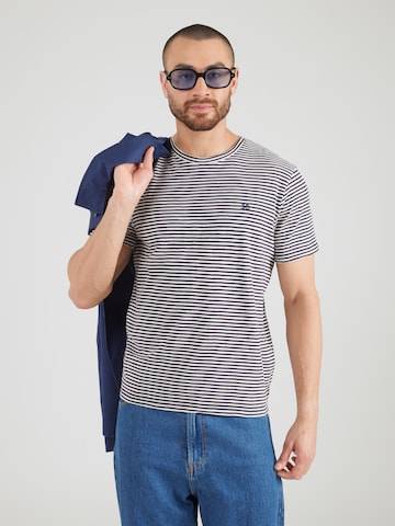 Superdry & Co Shirt 'CLASSIC ESSENTIAL' in Blue: front