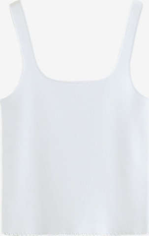 balta Next Megzta palaidinė be rankovių: priekis