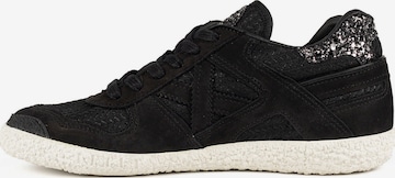 MUNICH Platform trainers 'Goal' in Black: front
